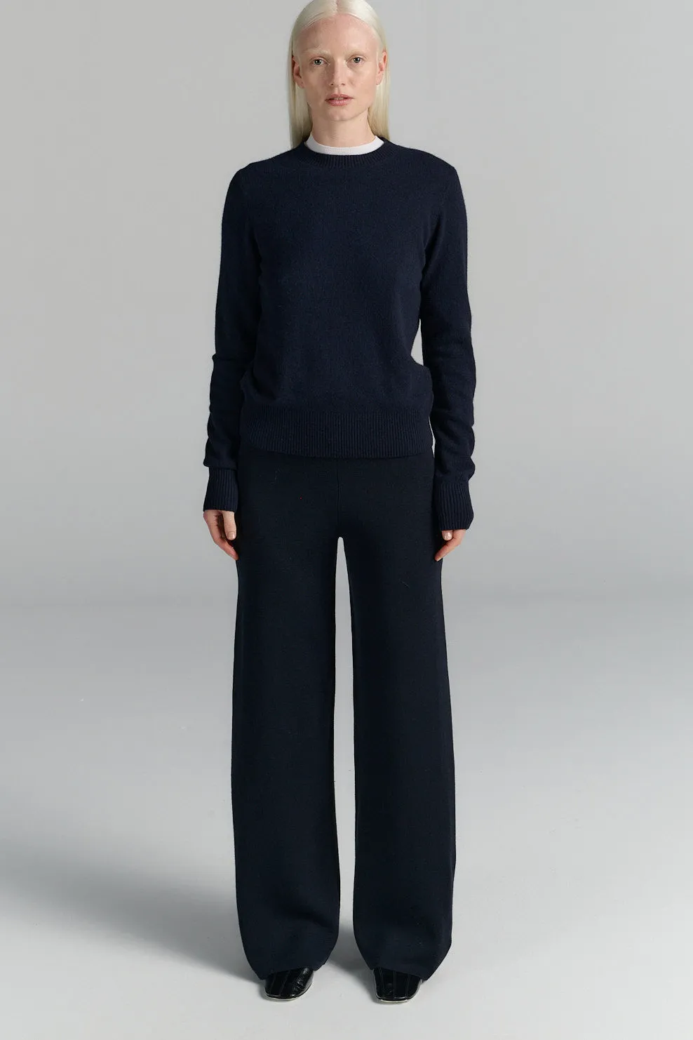 RHEA144 Merino-Cashmere Crew Navy sold by Ivalo.com product image thumbnail 4