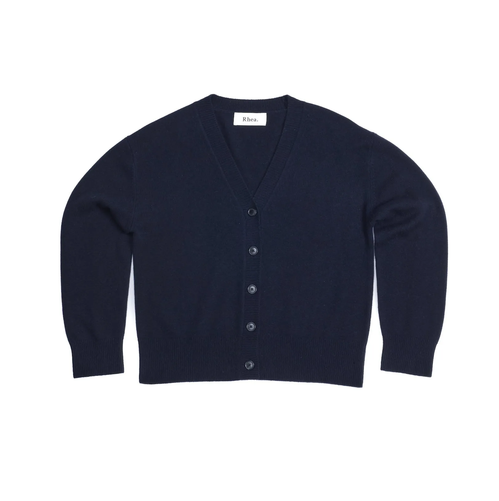 Heavy Merino-Cashmere Cardigan Navy sold by Ivalo.com product image thumbnail 5