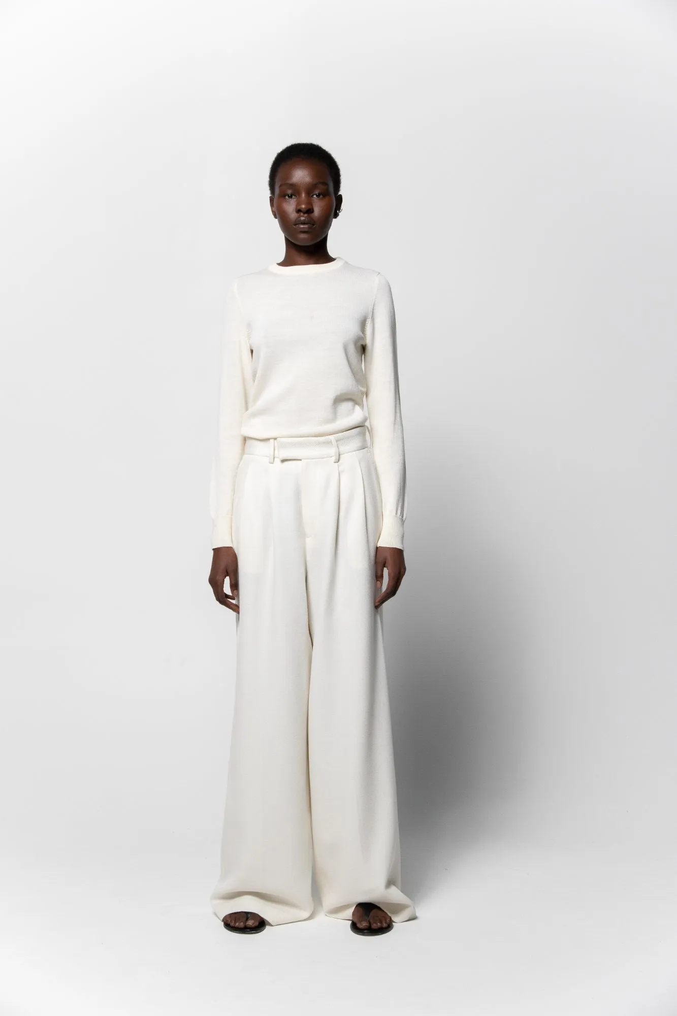 Lightweight Merino Crew Cream sold by Ivalo.com product image thumbnail 3