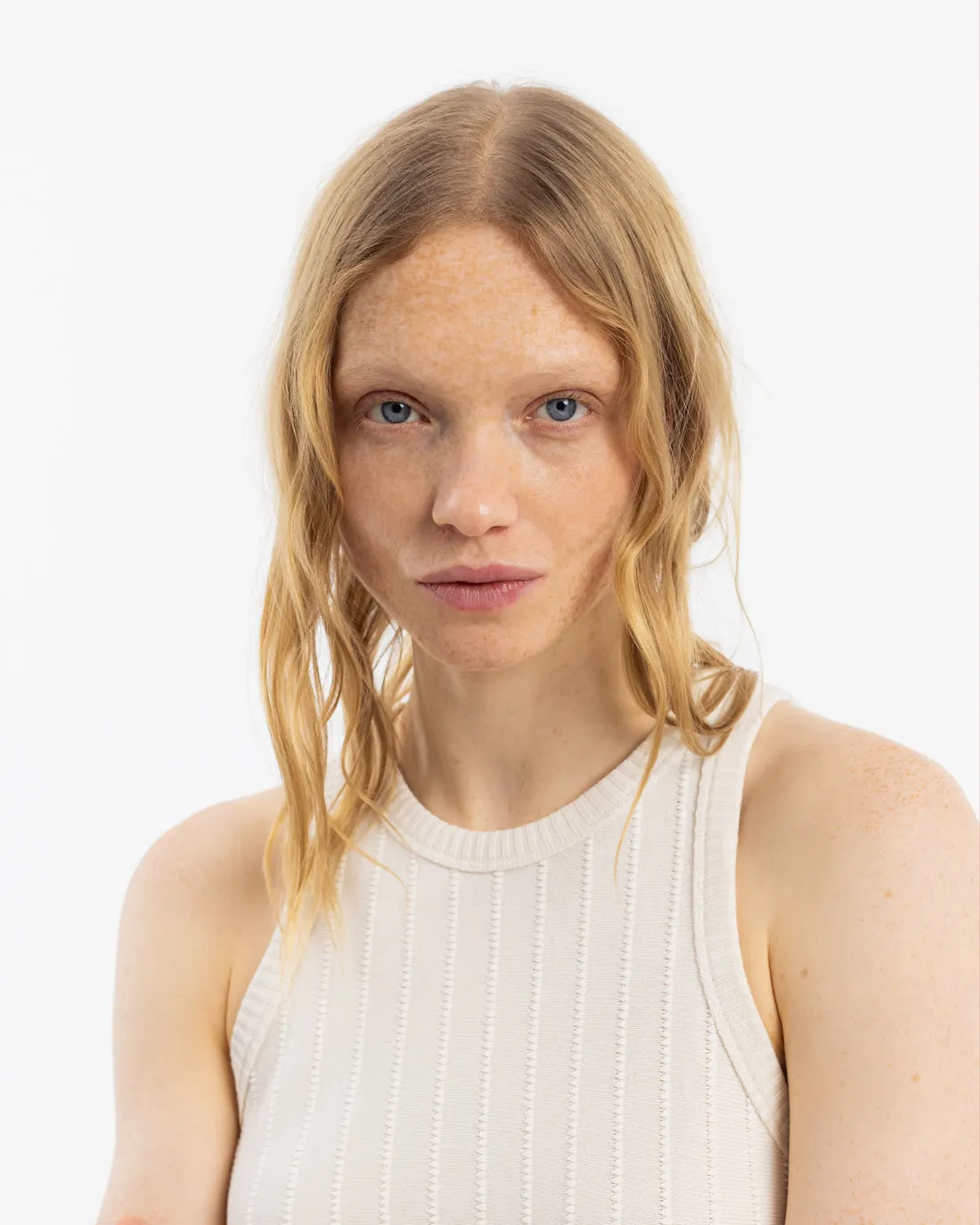 Knit Summer Dress Natural White sold by Ivalo.com product image thumbnail 3