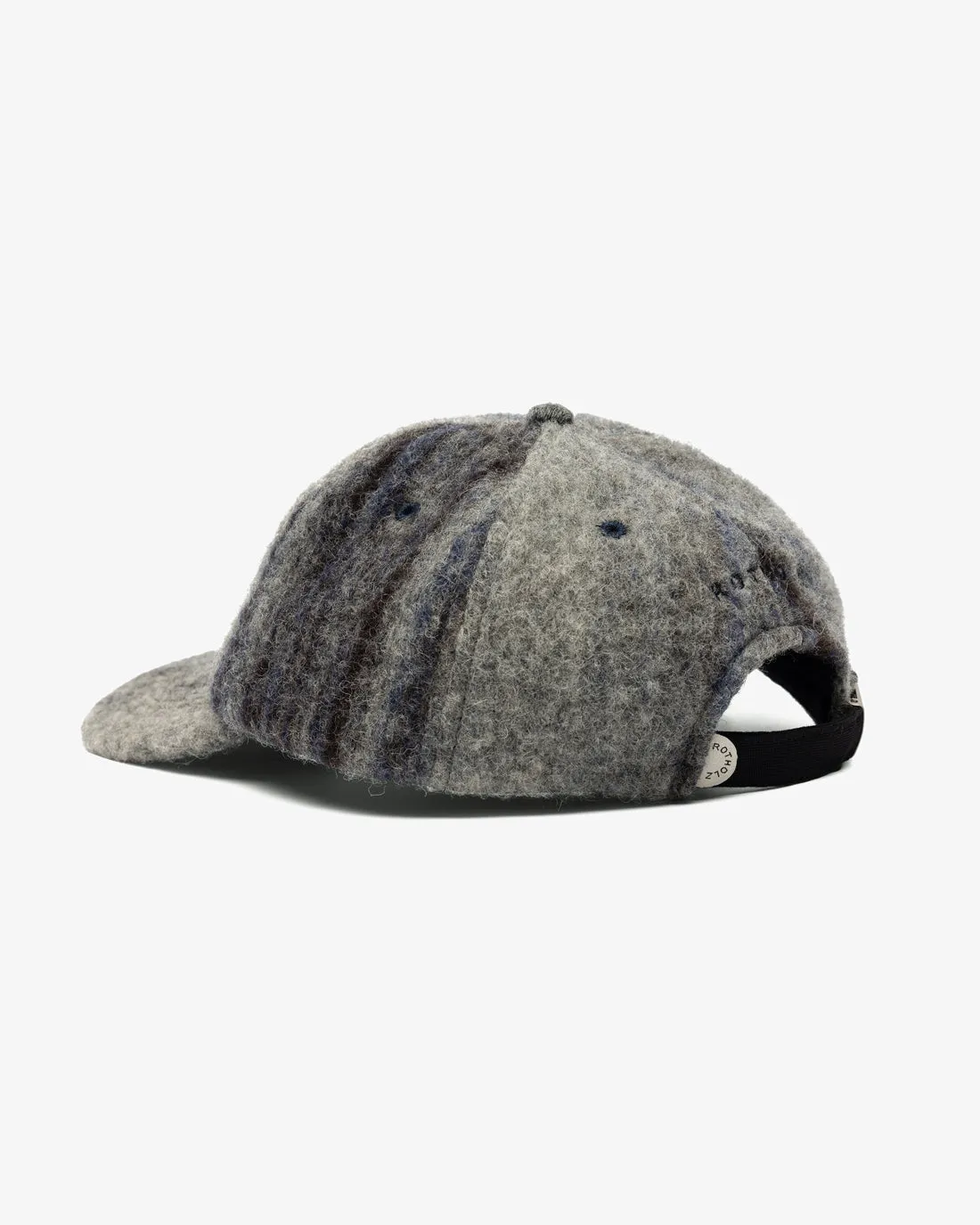 Wool Cotton Blend Floppy Cap Grey Stripe sold by Ivalo.com product image thumbnail 2