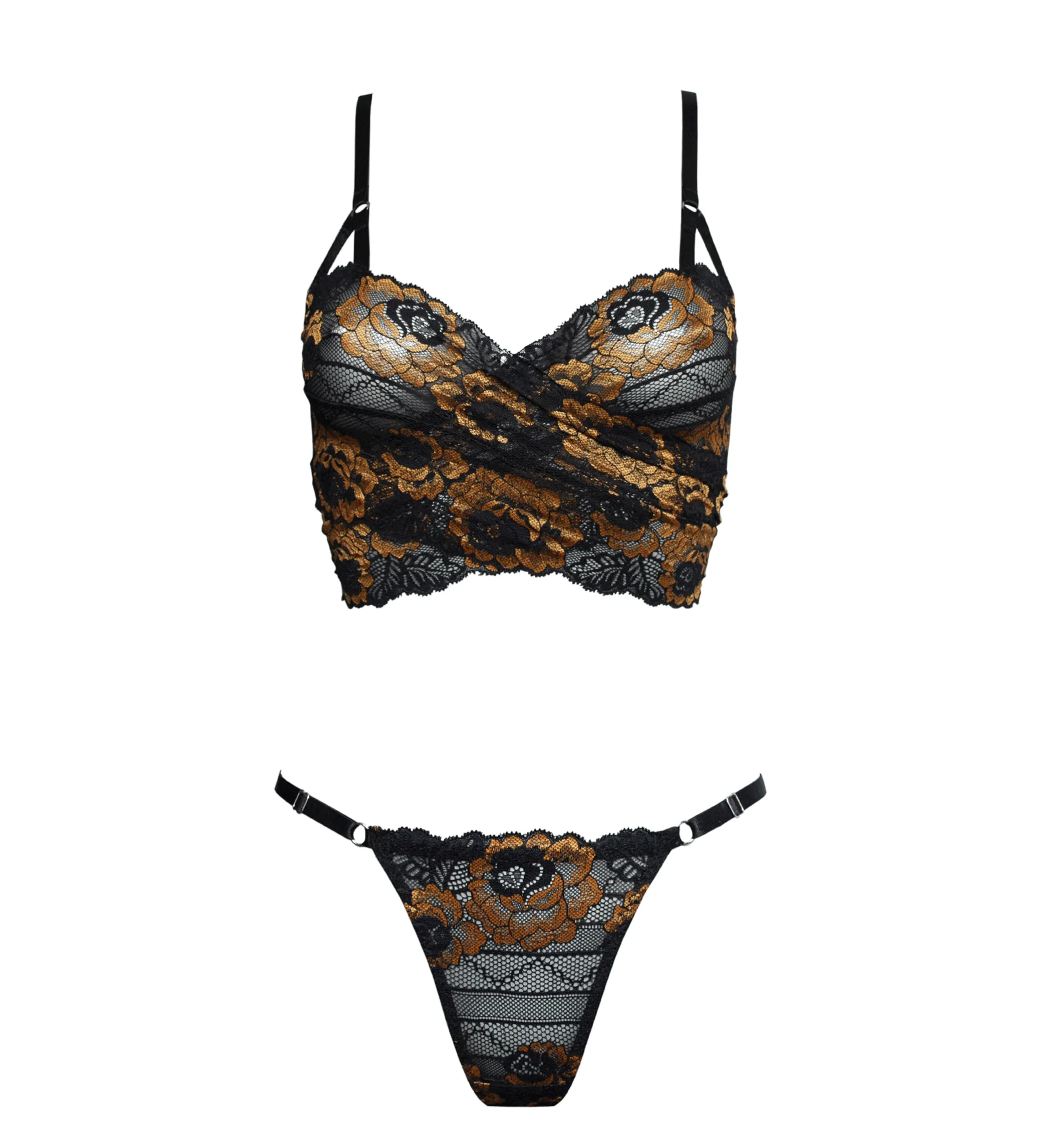 Dharma Underwear Set Gold/Black sold by Ivalo.com