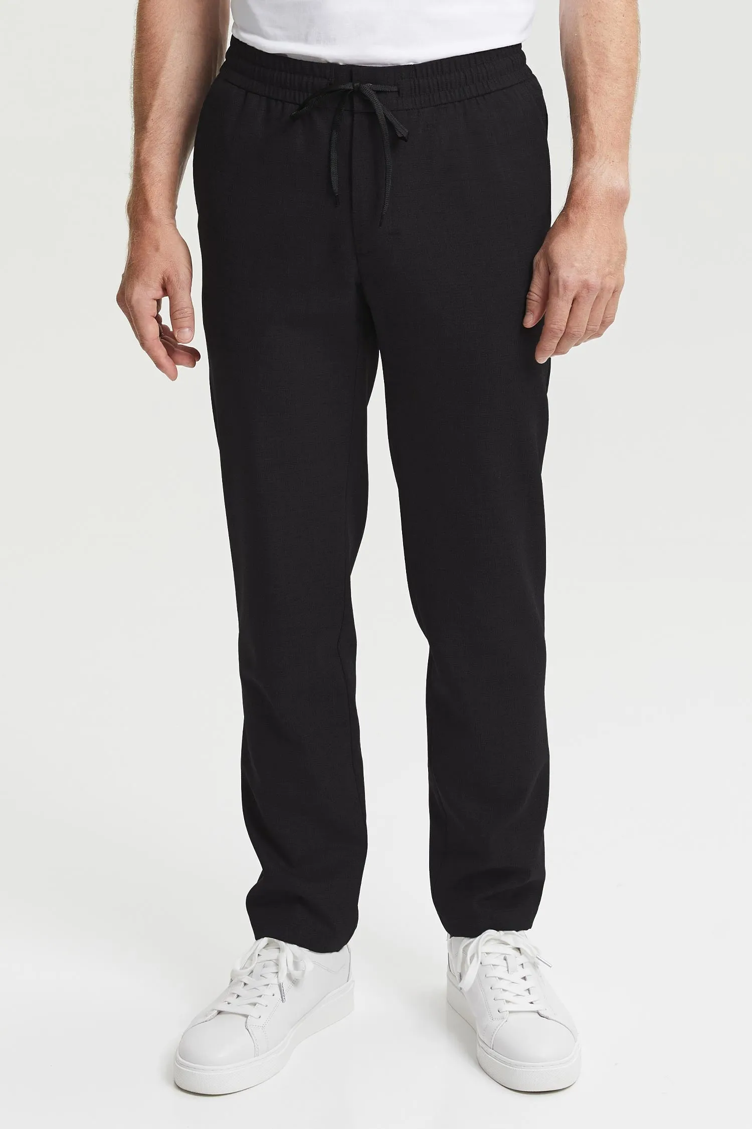 Sampo Wool Trousers Black sold by Ivalo.com
