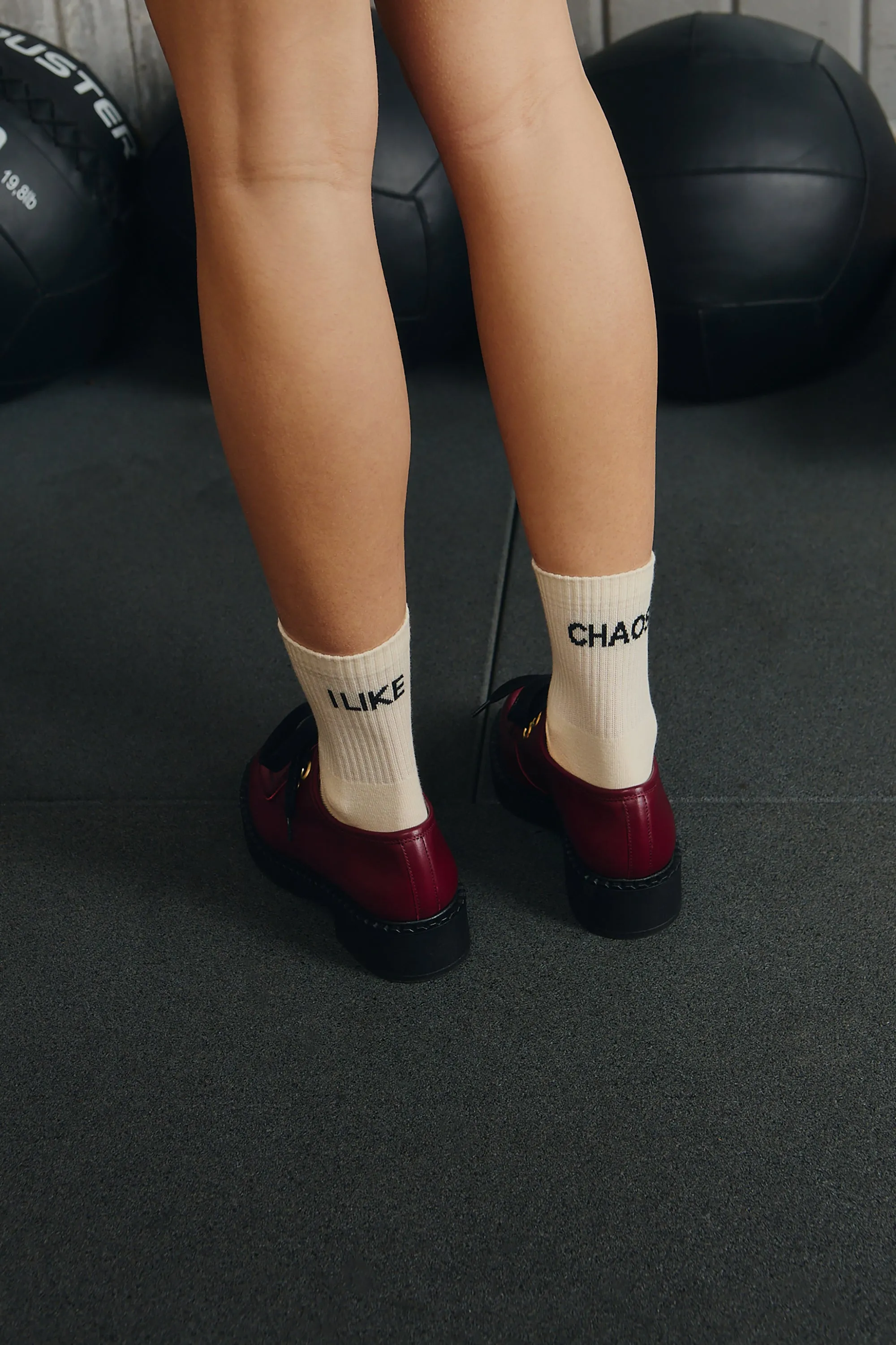 I Like Chaos Socks White sold by Ivalo.com product image thumbnail 3