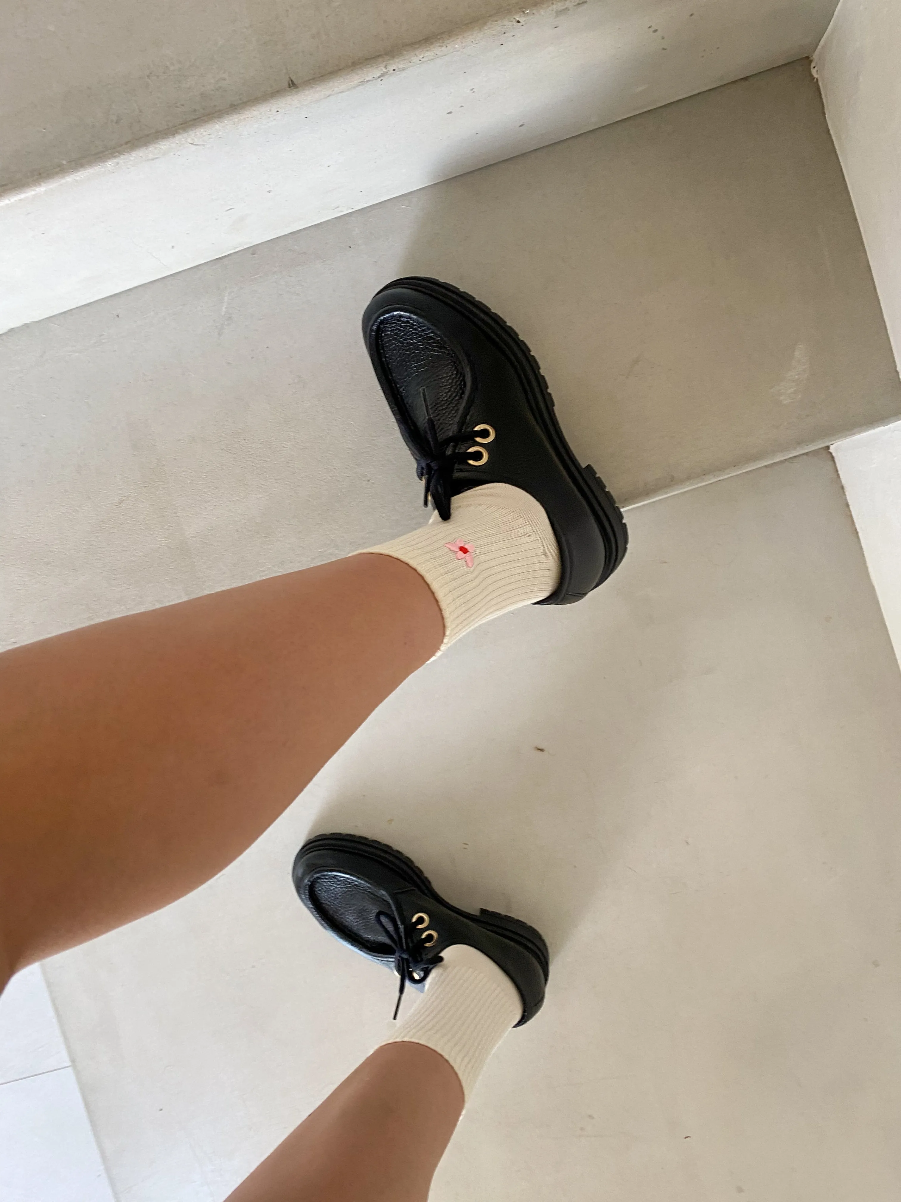 Flower Socks Fuchsia sold by Ivalo.com product image thumbnail 3