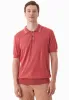 Men's Knit Polo Shirt Radiant Red sold by Ivalo.com