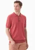 Men's Knit Polo Shirt Radiant Red sold by Ivalo.com