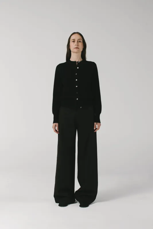 Merino Cashmere Knit Cardigan Black sold by Ivalo.com