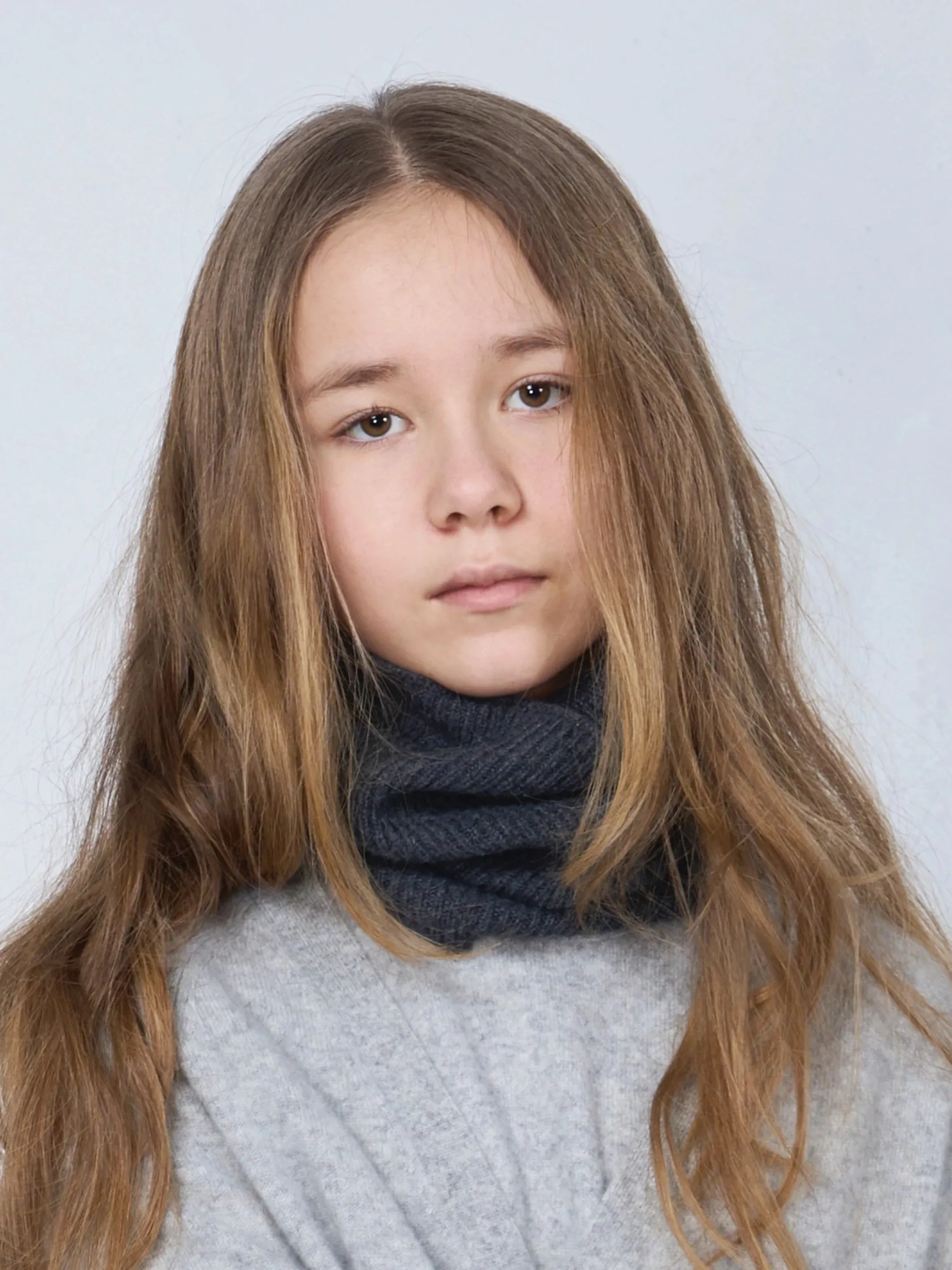 Ribbed Cashmere Snood Anthracite sold by Ivalo.com product image thumbnail 2