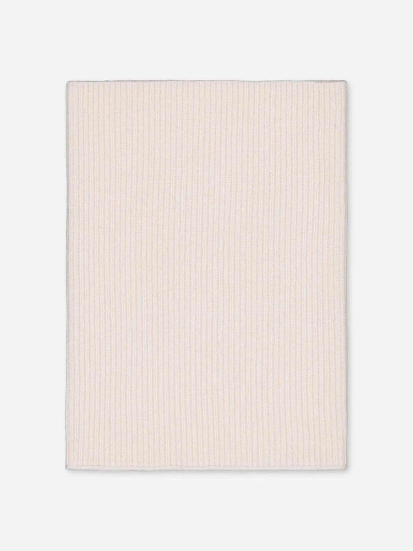Ribbed Cashmere Snood Ivory sold by Ivalo.com
