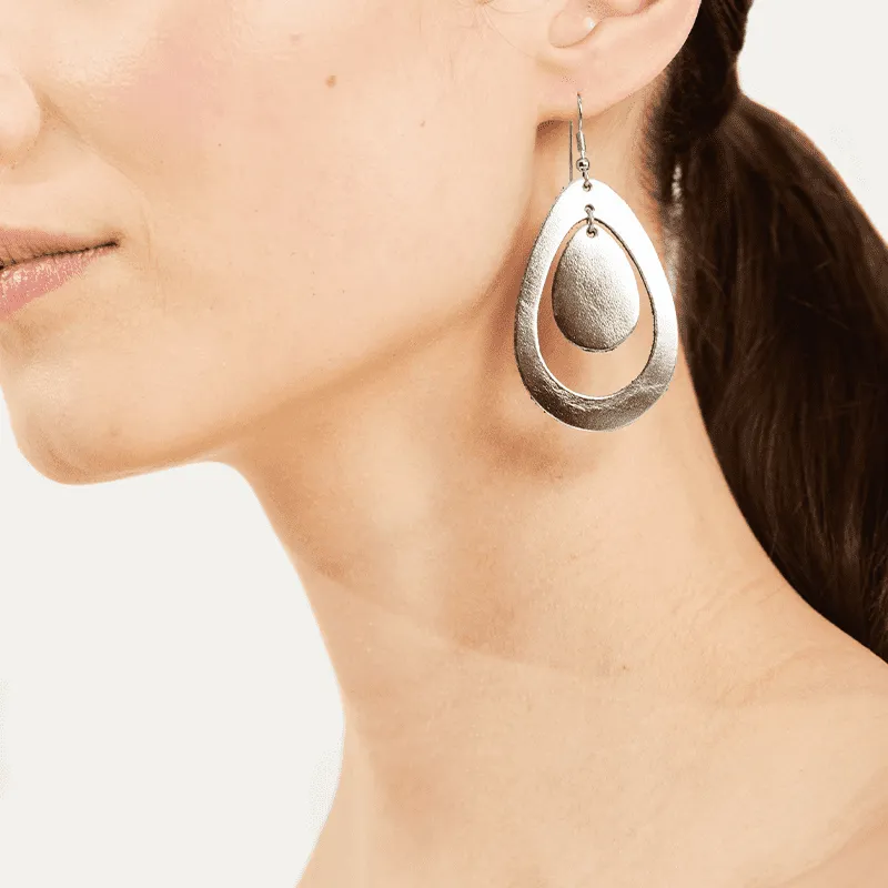 Sade Double Drop Earrings sold by Ivalo.com product image thumbnail 5