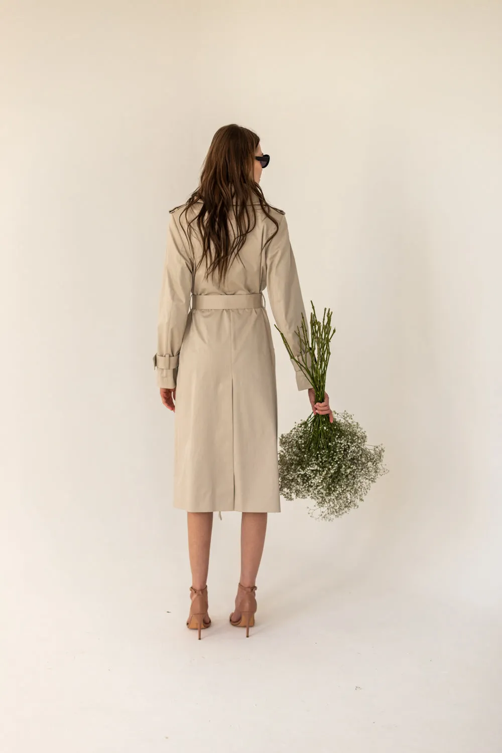 Trench Coat Light Beige sold by Ivalo.com product image thumbnail 5