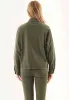 Women's Oversized Shirt Jacket Military Olive sold by Ivalo.com