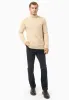 Men's Organic Cotton Turtleneck Sweater Beige sold by Ivalo.com