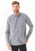 Men's Corduroy Button-Up Shirt Dusty Blue sold by Ivalo.com