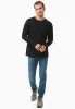 Men's Casual Long-Sleeved T-Shirt Black sold by Ivalo.com