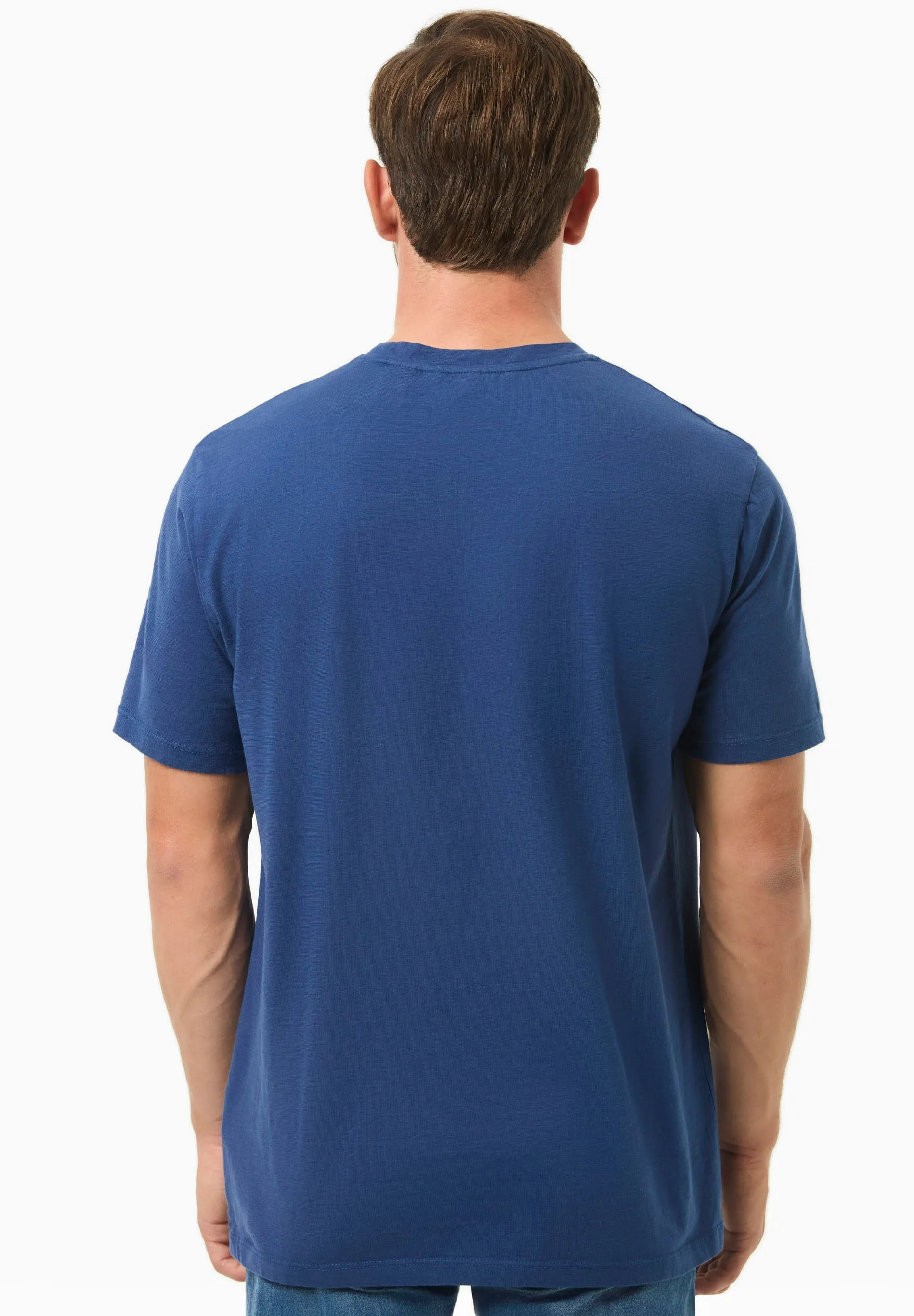 Men's Basic Round Neck T-Shirt Navy sold by Ivalo.com product image thumbnail 2