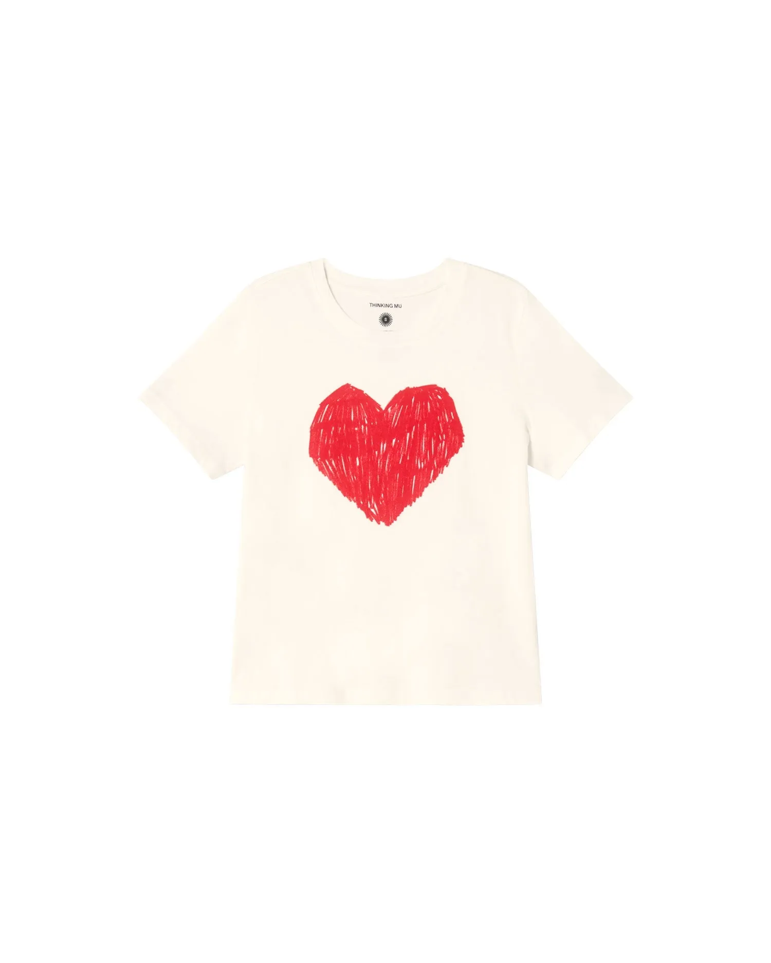 Ida T-Shirt Heart White sold by Ivalo.com product image thumbnail 2