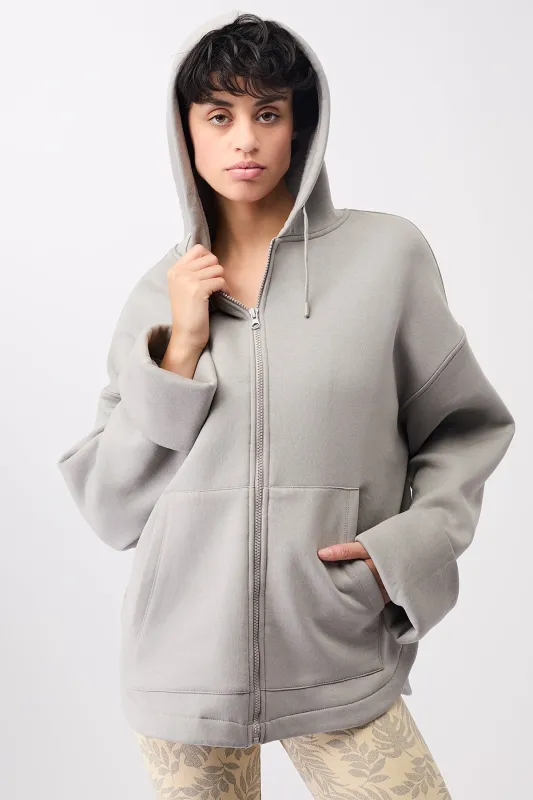 Natural Dye Hoodie Oyster sold by Ivalo.com
