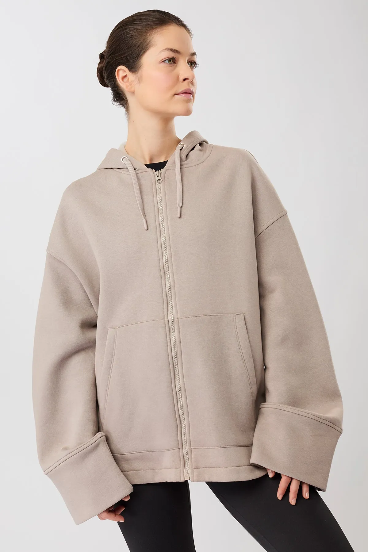 Natural Dye Hoodie Ocean Sand sold by Ivalo.com