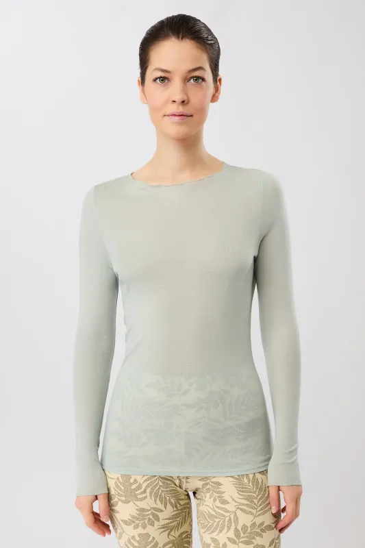 Crew Neck Wool Mix Gravel sold by Ivalo.com