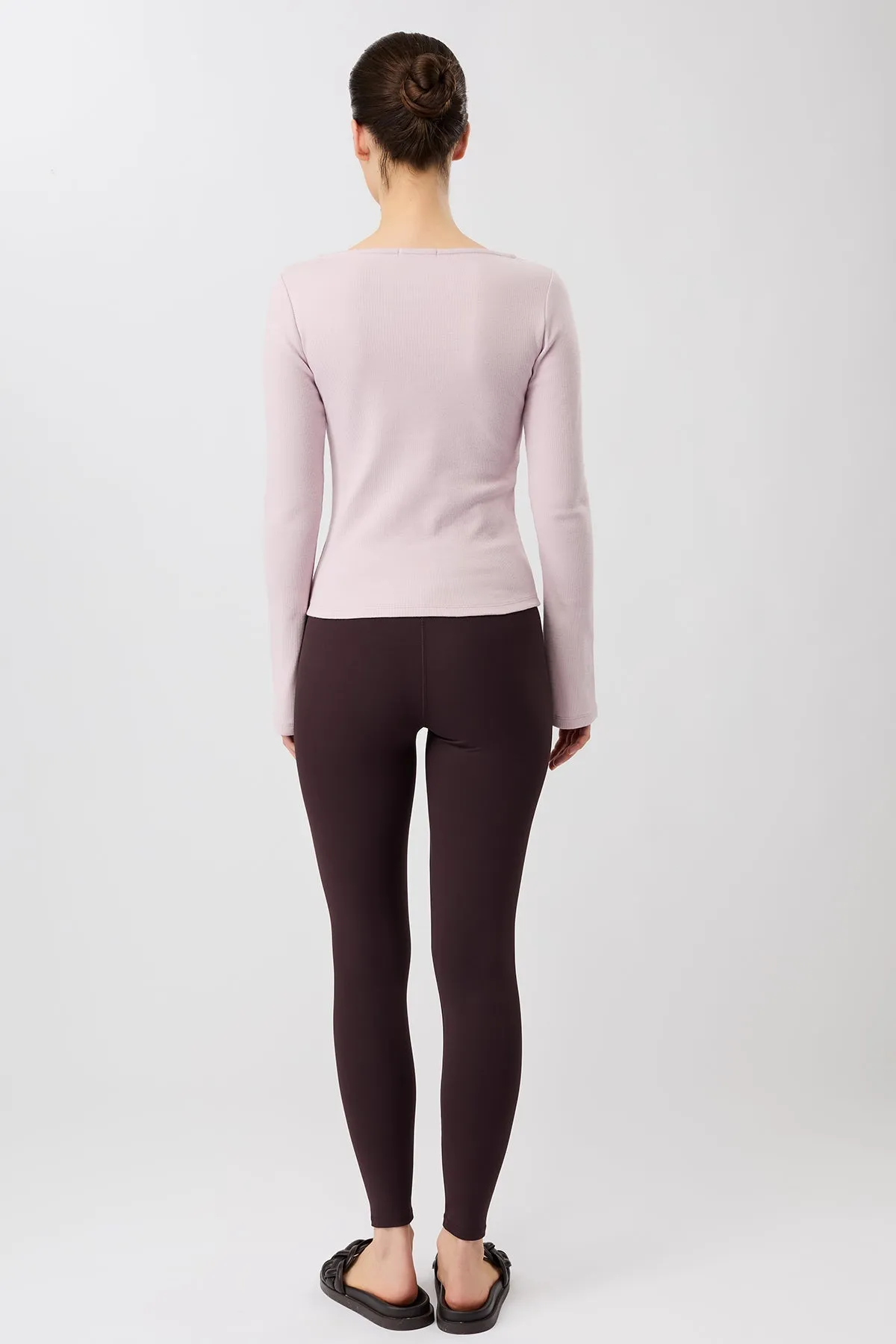 Ribbed Boat Neckline Mauve sold by Ivalo.com product image thumbnail 5