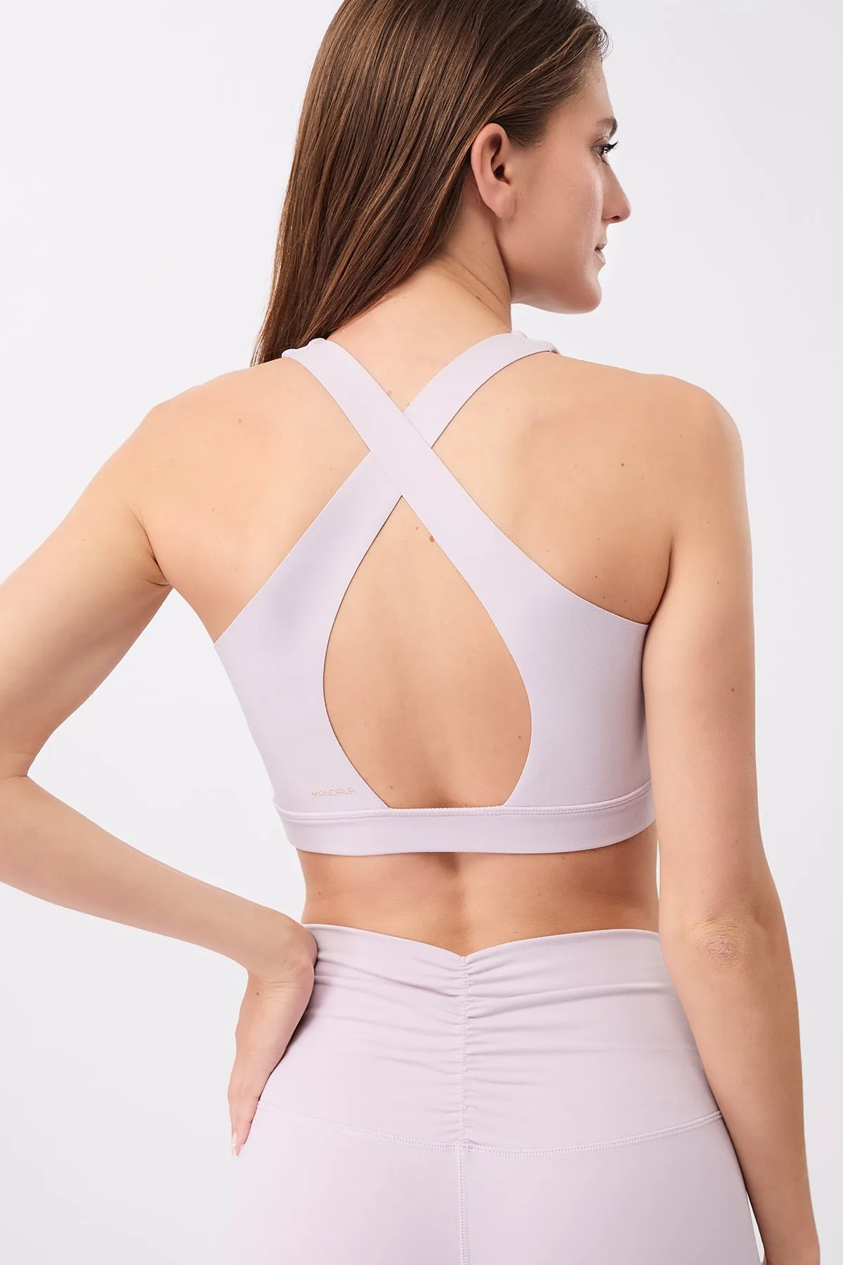 High Neck Bra Mauve sold by Ivalo.com product image thumbnail 2