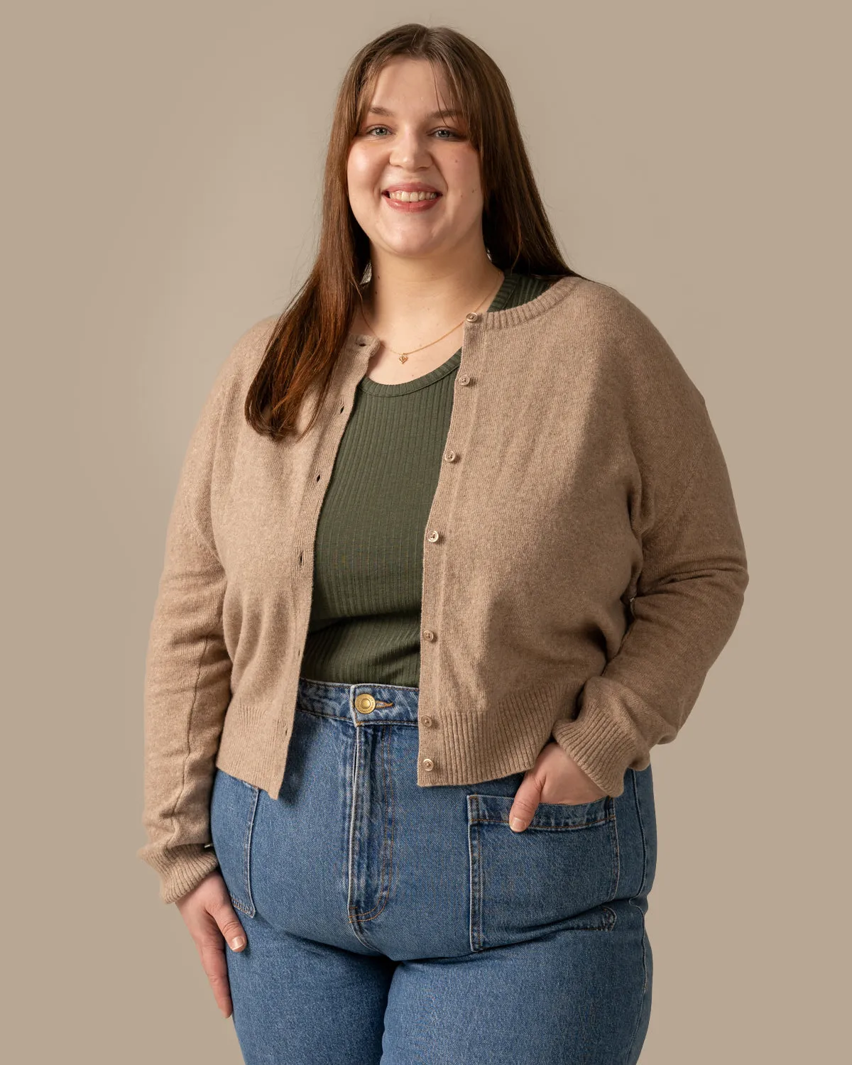 Kuura Cardigan Beige sold by Ivalo.com