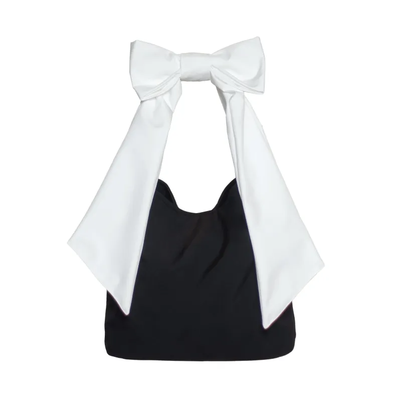 Rainsisters Bow Tote Bag Black Moonlight sold by Ivalo.com