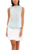 Solid Linen Skort White sold by Ivalo.com