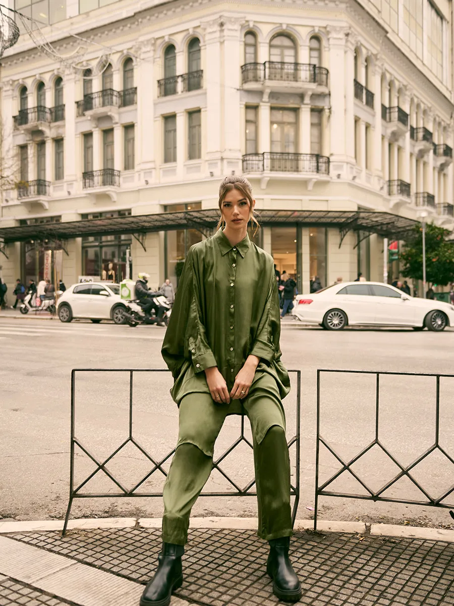 Satin Pants with Elastic Band sold by Ivalo.com product image thumbnail 3