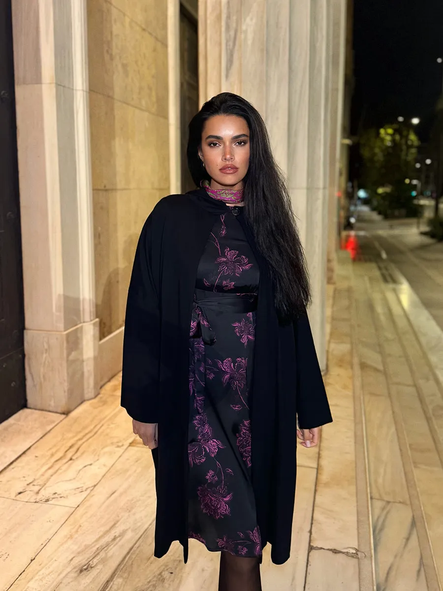 Viscose Blend Jacket With Hood Black sold by Ivalo.com product image thumbnail 2