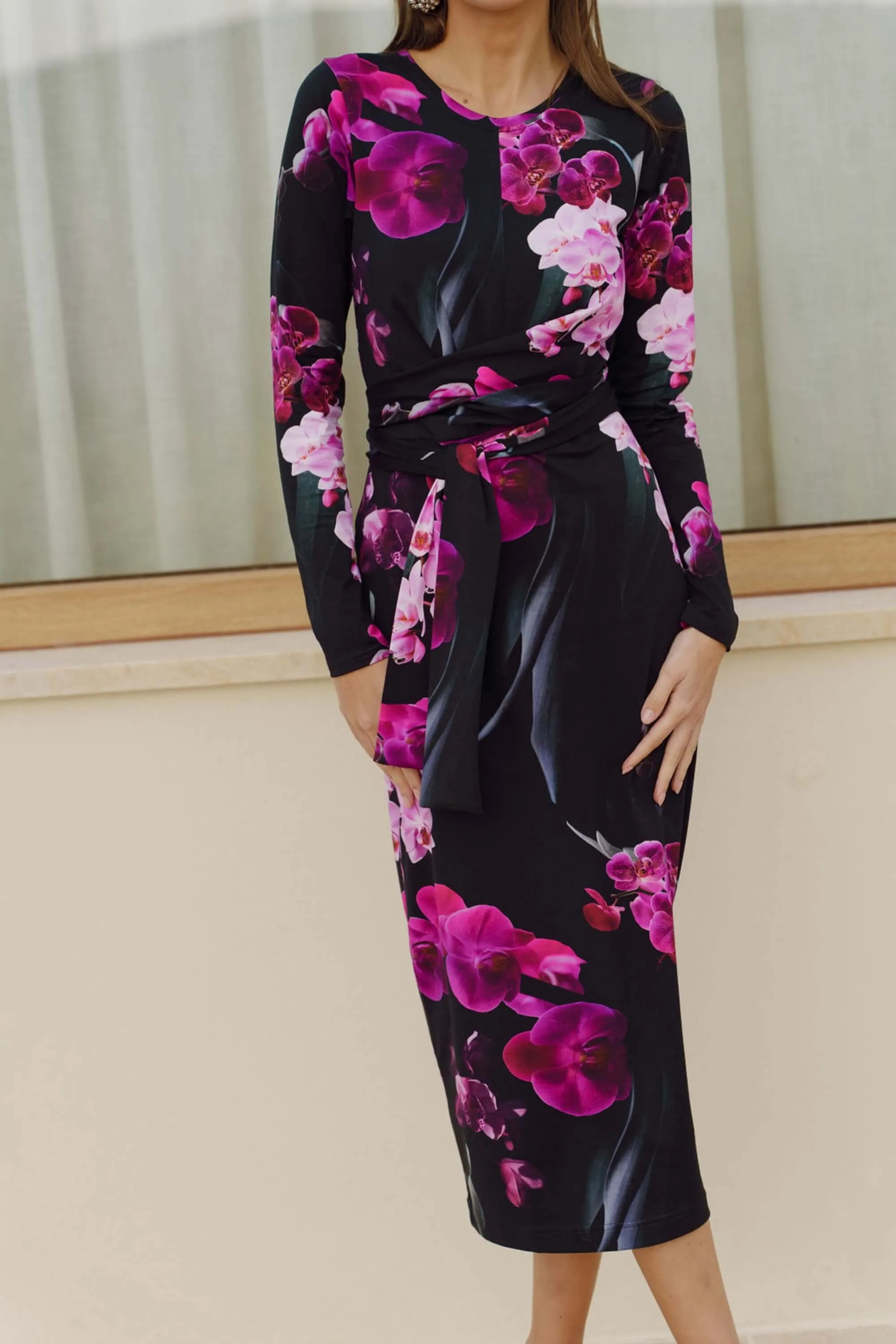 Zoey Dress Black Orchid sold by Ivalo.com product image thumbnail 2