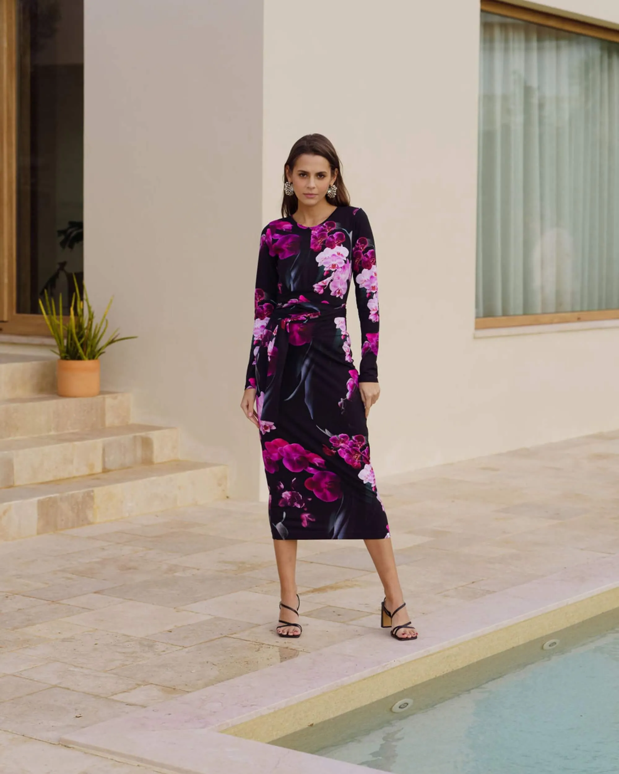 Zoey Dress Black Orchid sold by Ivalo.com