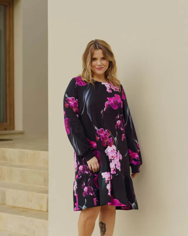 Poppy Dress Black Orchid sold by Ivalo.com