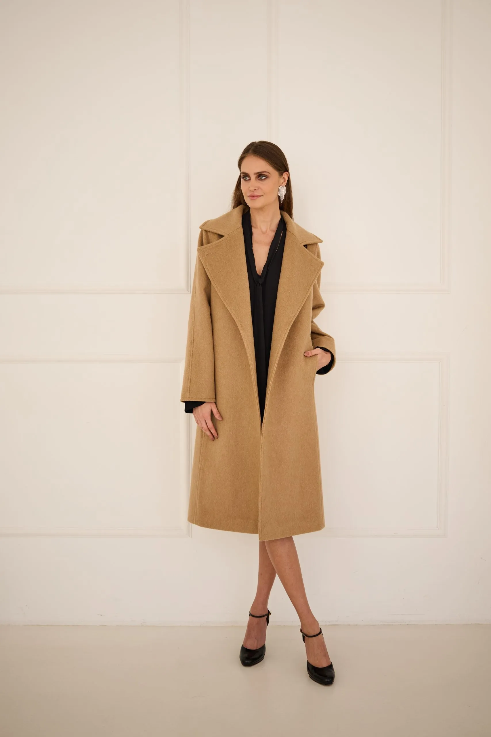 Classic Cashmere Coat Camel sold by Ivalo.com product image thumbnail 3