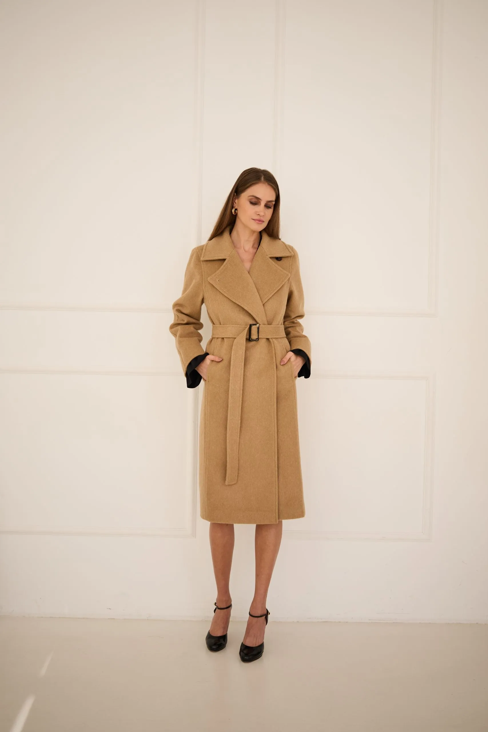 Classic Cashmere Coat Camel sold by Ivalo.com product image thumbnail 5