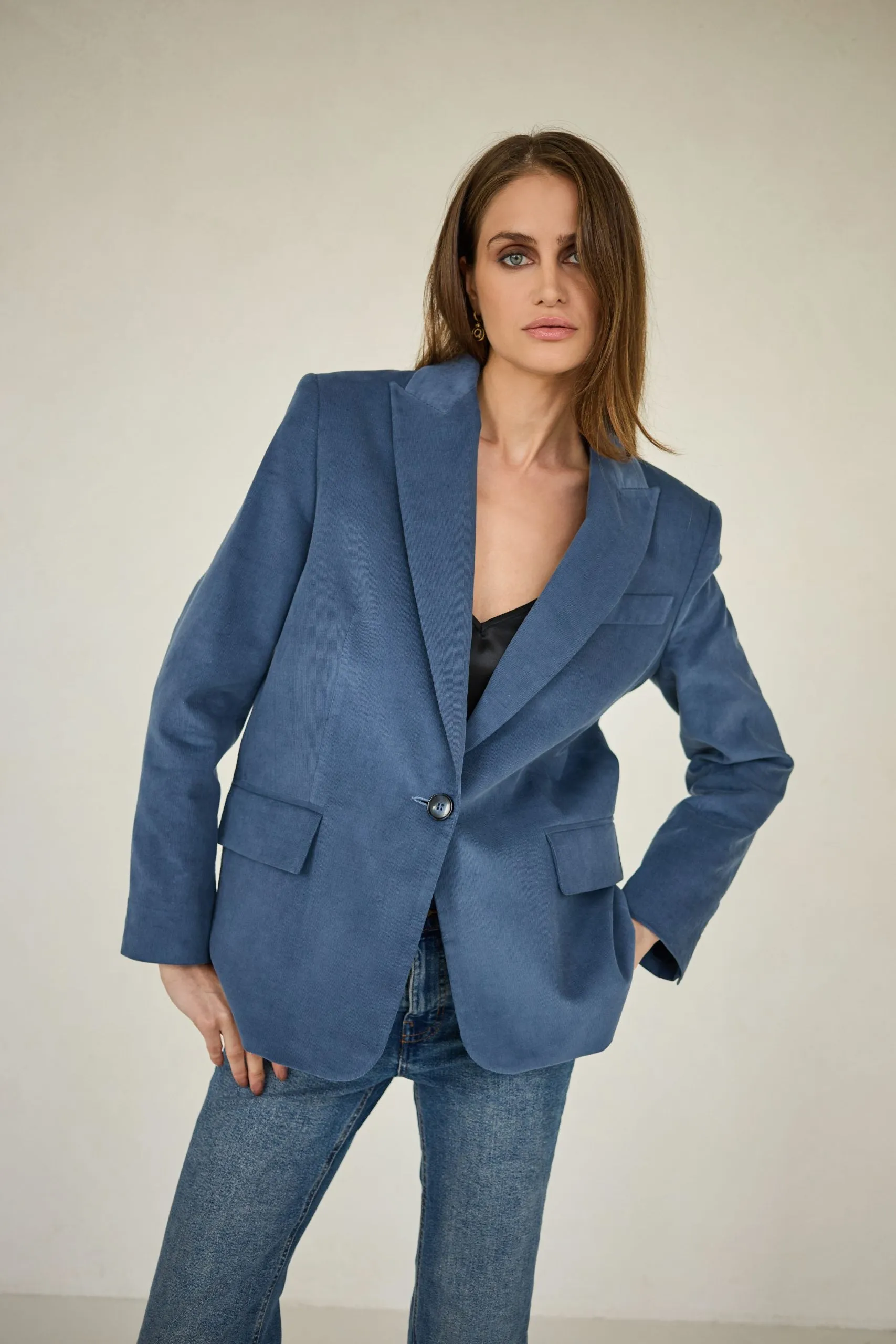 Corduroy Jacket Denim Blue sold by Ivalo.com product image thumbnail 2