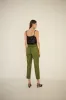 Cigarette Pants Olive sold by Ivalo.com