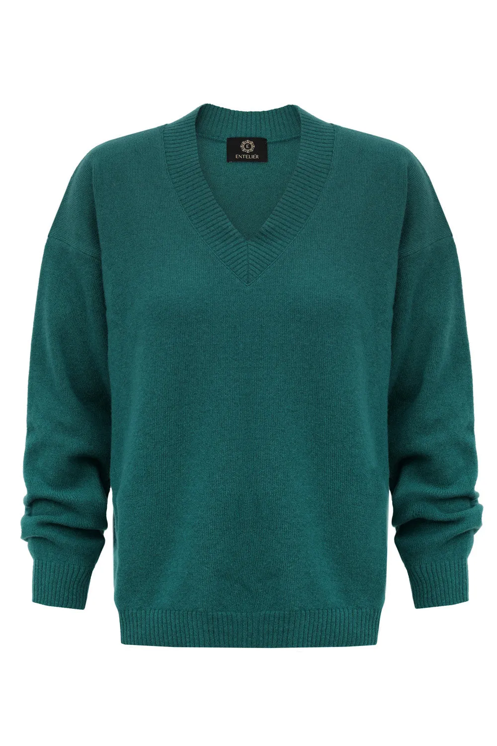 Cashmere Sweater Emerald Green sold by Ivalo.com product image thumbnail 4