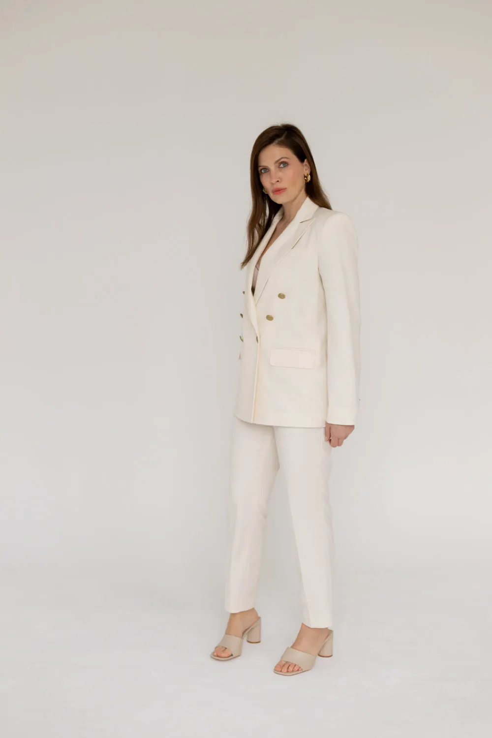 Double-breasted Blazer White sold by Ivalo.com product image thumbnail 2