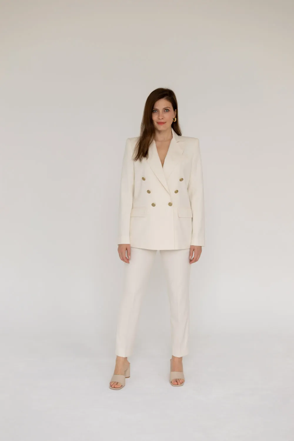 Double-breasted Blazer White sold by Ivalo.com product image thumbnail 5