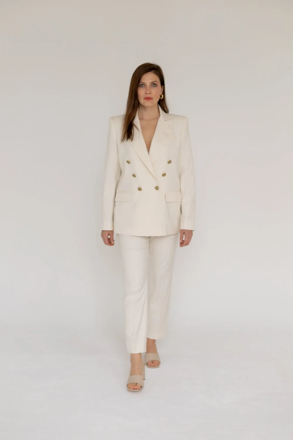 Double-breasted Blazer White sold by Ivalo.com product image thumbnail 3