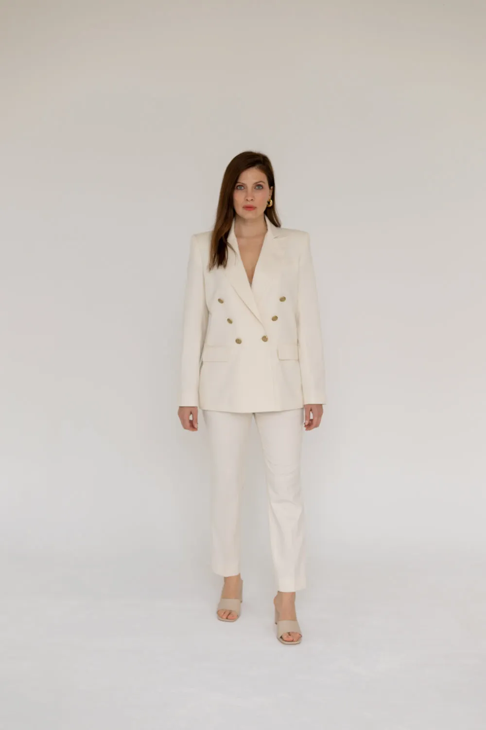 Double-breasted Blazer White sold by Ivalo.com product image thumbnail 4