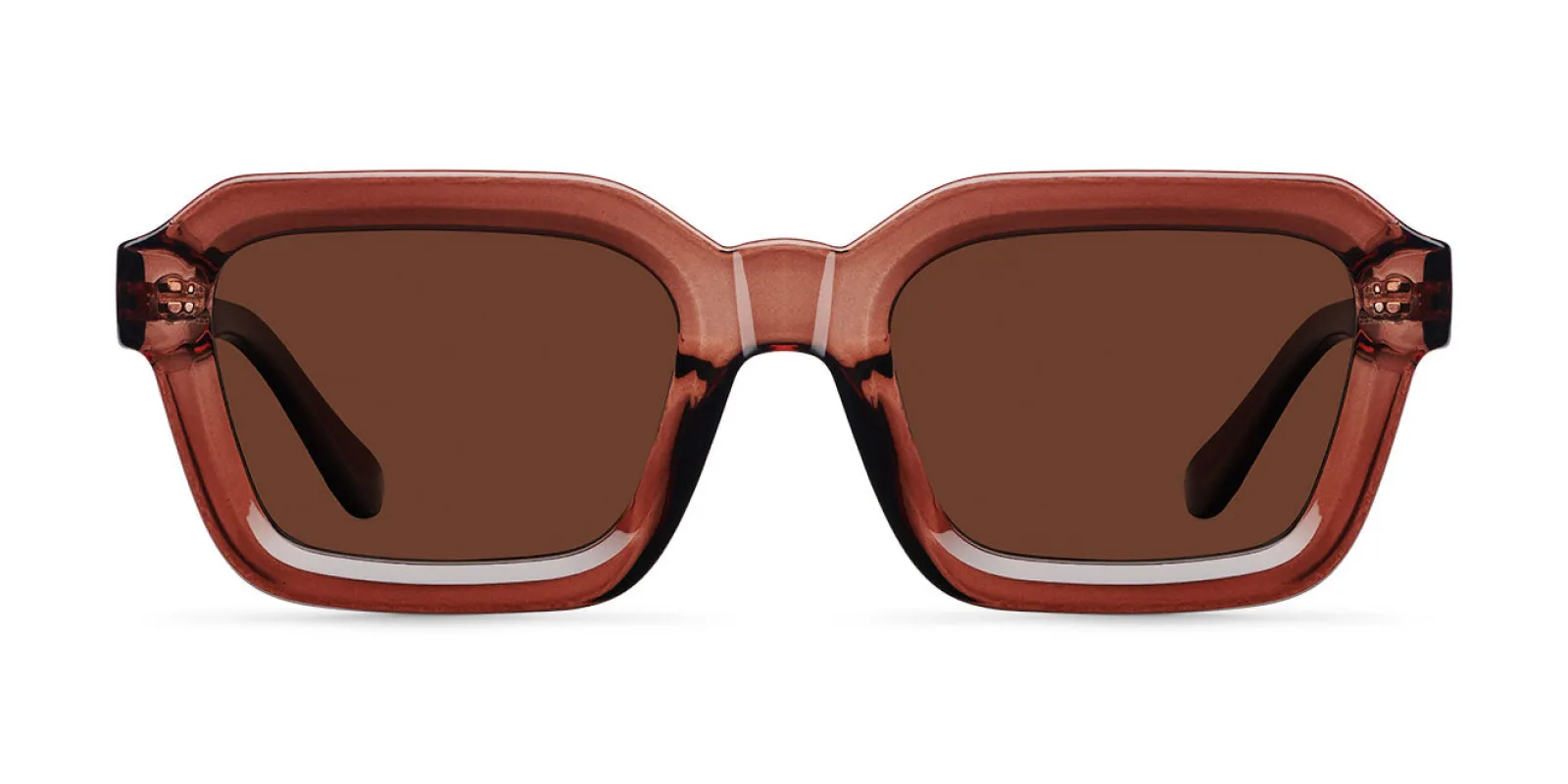 Nayah Sunglasses Red Brown Kakao sold by Ivalo.com