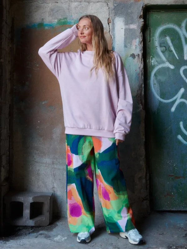 Wide Leg Pants Garden Print sold by Ivalo.com