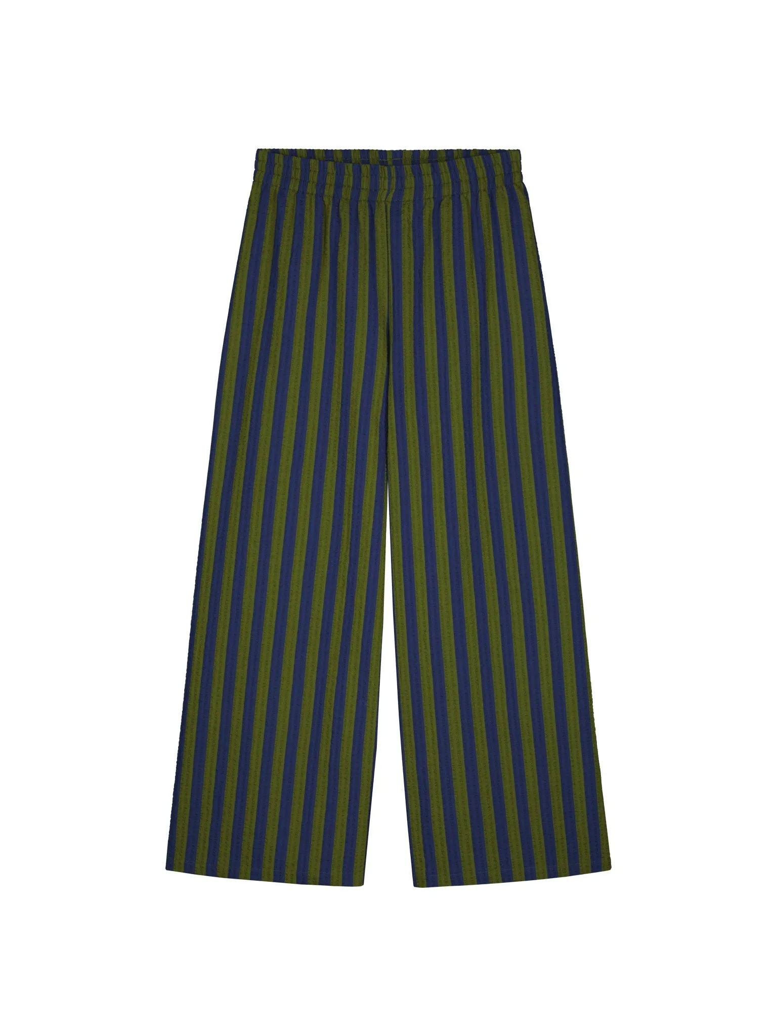 Stripy Seersucker Pants Green/Blue sold by Ivalo.com product image thumbnail 2