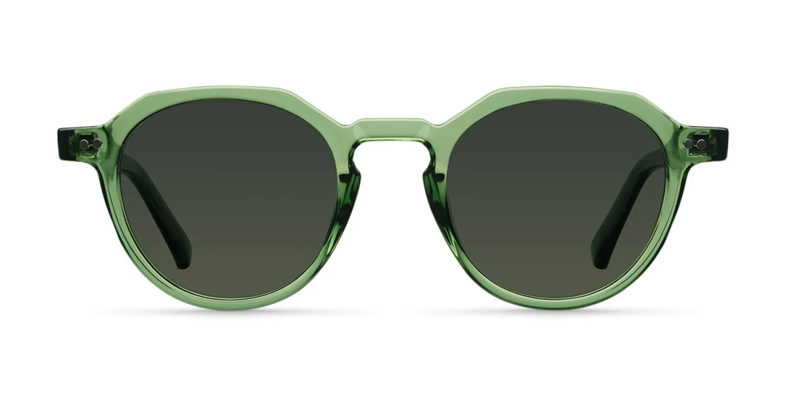 Chauen Large Sunglasses All Olive sold by Ivalo.com