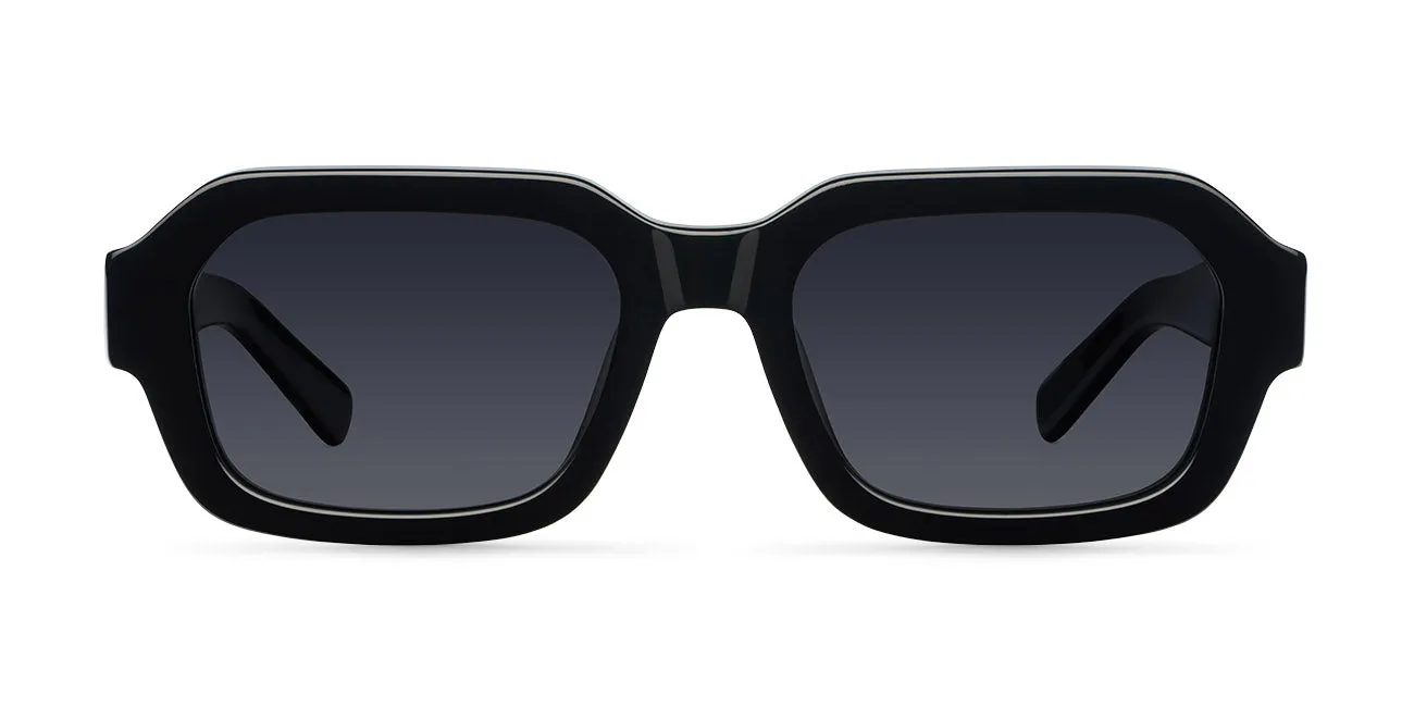 Anuar Sunglasses All Black sold by Ivalo.com
