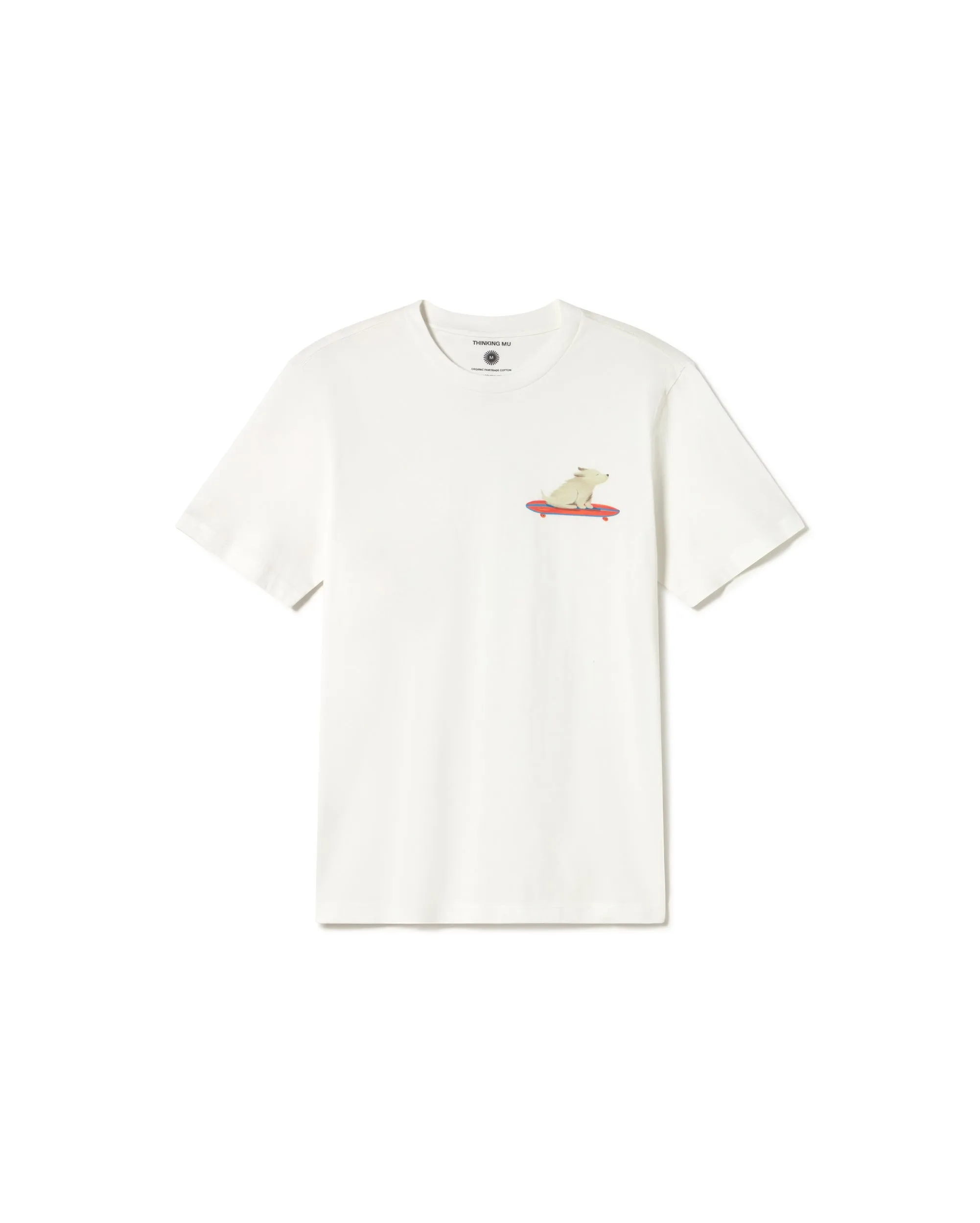 Zach T-Shirt Skater Dog White sold by Ivalo.com product image thumbnail 2